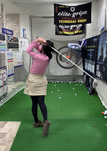ドライバー練習　ゴルフ　栄　名古屋